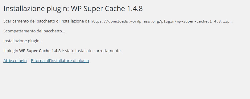 installare un plugin wordpress