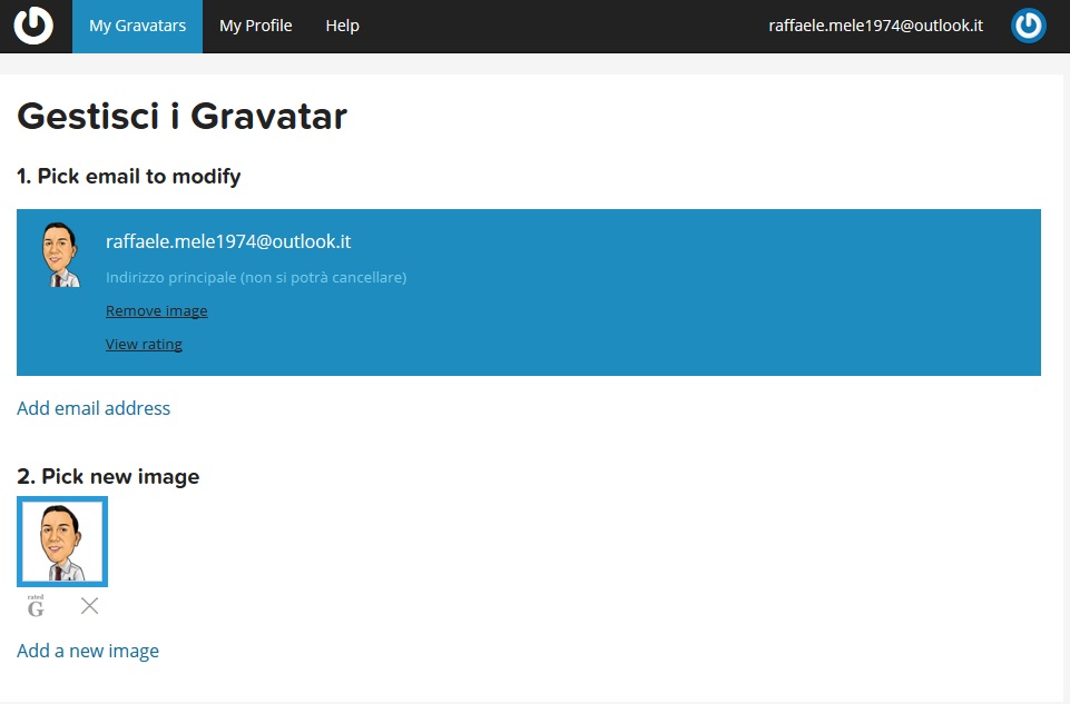 My Gravatars