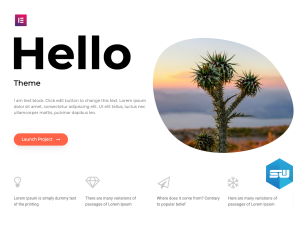 Hello Theme ElementorHello Theme Elementor